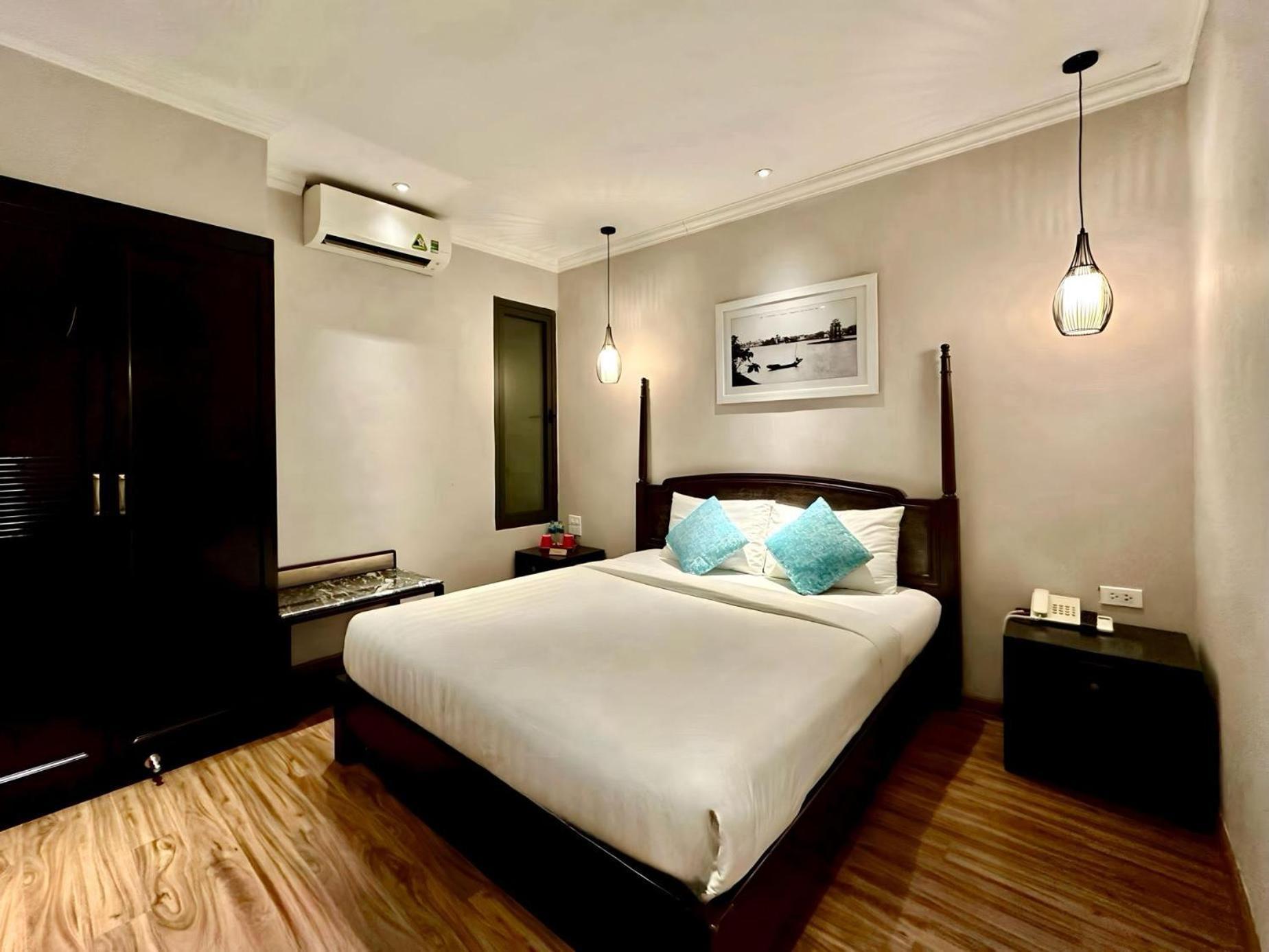 Hanoi Graceful Hotel And Travel Buitenkant foto