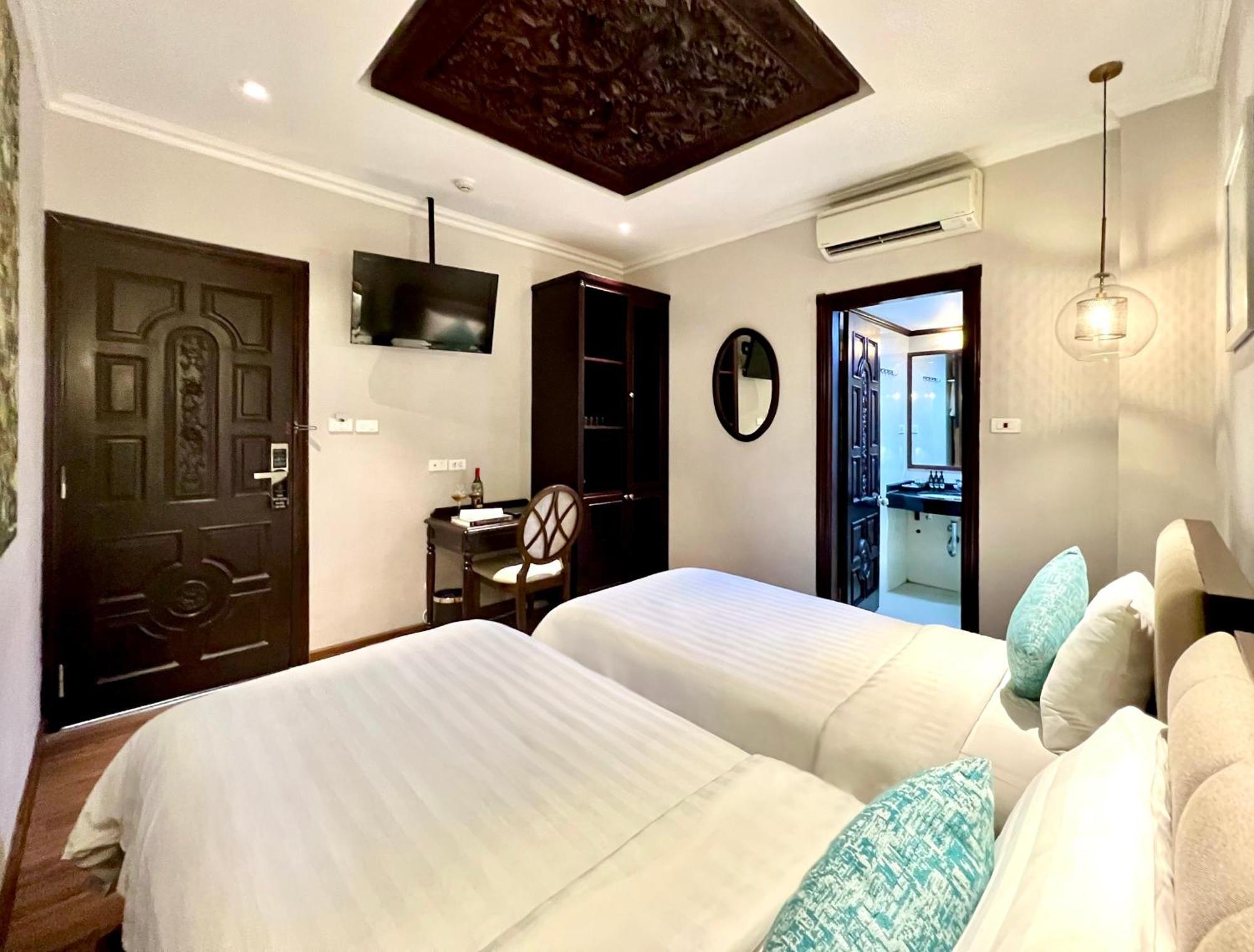 Hanoi Graceful Hotel And Travel Kamer foto