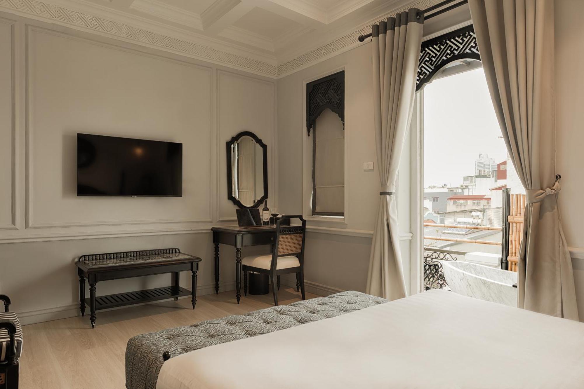 Hanoi Graceful Hotel And Travel Buitenkant foto